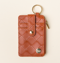 Load image into Gallery viewer, Keychain Wallets, Floral or Solid
