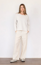 Load image into Gallery viewer, It Is Well LA Boxy Sweater, Natural
