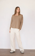 Load image into Gallery viewer, It Is Well LA Boxy Sweater, Camel

