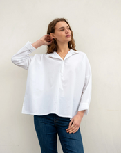 Load image into Gallery viewer, MerSea Emerson Top (Blue, White)
