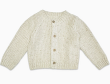 Load image into Gallery viewer, HAPPY Chunky Knit Baby Cardigan Sweater (LAST ONE, 18-24M)
