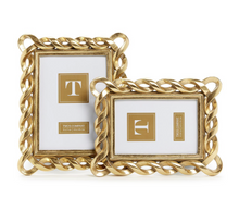 Load image into Gallery viewer, Gold Ribbon Picture Frame (2 Sizes)

