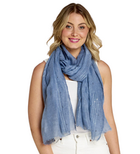 Load image into Gallery viewer, Sequin Shimmer Scarf (3 Colors)
