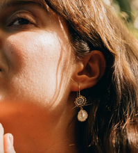 Load image into Gallery viewer, Waxing Poetic Kristal Pear Drop Earrings, Grace
