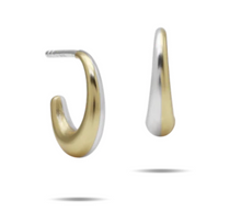 Load image into Gallery viewer, Waxing Poetic Adea Hoop Earrings

