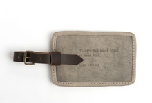 Load image into Gallery viewer, Leather Quote Luggage Tags (7 Styles)
