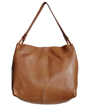 Load image into Gallery viewer, Lyons Tote Bag (Black, Cognac)
