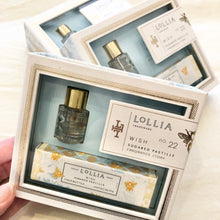 Load image into Gallery viewer, Lollia Wish Little Luxe Duo:  Eau de Parfum + Petite Treat Lotion
