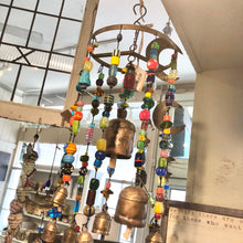 Load image into Gallery viewer, Aura Colored Glass Bead Wind Chime

