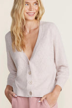 Load image into Gallery viewer, Barefoot Dreams CozyChic Lite Diamond Pointelle Cardigan, Chai

