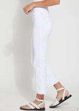 Load image into Gallery viewer, Lysse Ankle Denim Baby Bootcut, White
