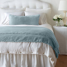 Load image into Gallery viewer, IN STOCK Bella Notte Linens Carmen Lumbar Throw Pillow, 16" x 36" (Cloud)
