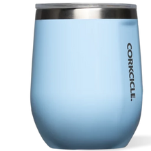 Load image into Gallery viewer, Corkcicle Solid Stemless Wine Cup 12 oz (Powder Pink, White, Baby Blue, Oat)
