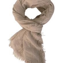Load image into Gallery viewer, Boho Organic Cotton Scarf (10 Colors)
