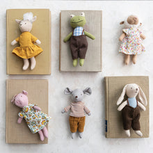 Load image into Gallery viewer, Cotton/Linen Mini Animal Doll, 6 Styles
