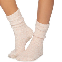Load image into Gallery viewer, Barefoot Dreams CozyChic Heathered Fleece Socks (3 Colors)
