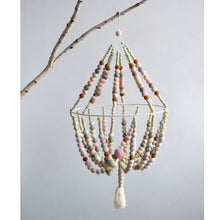 Load image into Gallery viewer, Wool Pom Pom Chandelier Mobile
