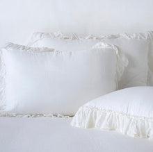 Load image into Gallery viewer, Bella Notte Linens, Linen Whisper Sham (Standard, King, Euro, Deluxe, Royal)
