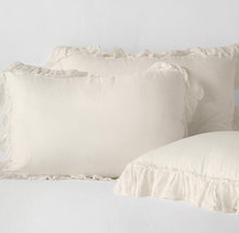 Load image into Gallery viewer, Bella Notte Linens, Linen Whisper Sham (Standard, King, Euro, Deluxe, Royal)
