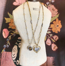 Load image into Gallery viewer, Waxing Poetic Twisted Link Sterling Chain with Brass Links (18", 30")
