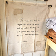 Load image into Gallery viewer, Anne of Green Gables Canvas Wall Tarp
