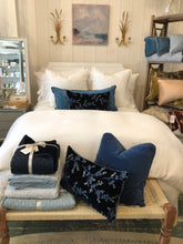 Load image into Gallery viewer, IN STOCK Bella Notte Linens Vienna Lumbar Throw Pillow 16x36, Cenote
