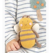 Load image into Gallery viewer, Crochet Rattle Toy (Bee, Lamb, Bear)
