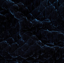 Load image into Gallery viewer, IN STOCK Bella Notte Linens Silk Velvet Quilted Throw Blanket (Pearl, Midnight, White)
