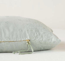 Load image into Gallery viewer, IN STOCK Bella Notte Linens Ines Throw Pillow, 16" x 36", Eucalyptus
