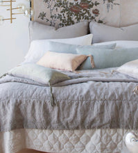 Load image into Gallery viewer, IN STOCK Bella Notte Linens Ines Throw Pillow, 16" x 36", Eucalyptus
