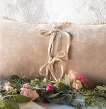 Load image into Gallery viewer, IN STOCK Bella Notte Linens Carmen Lumbar Throw Pillow, 16" x 36" (Cloud)
