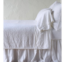 Load image into Gallery viewer, IN STOCK Bella Notte Linens Adele Coverlet  (White, Cloud)
