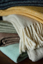 Load image into Gallery viewer, Evangeline Herringbone Cotton Throws

