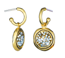 Load image into Gallery viewer, Waxing Poetic Kristal Huggie Drop Earrings
