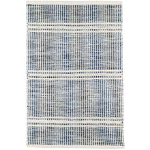 Load image into Gallery viewer, Dash &amp; Albert Malta Woven Wool Rug - Blue or Natural
