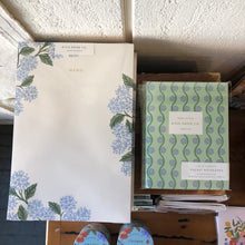 Load image into Gallery viewer, Rifle Paper Co. Set of Two Hydrangea Pocket Notebooks
