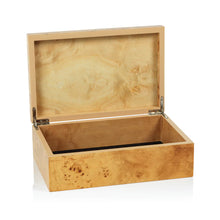 Load image into Gallery viewer, Leiden Burl Wood Design Box (2 sizes)
