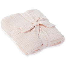 Load image into Gallery viewer, Barefoot Dreams CozyChic Lite Ribbed Baby Blanket (Blue, Pink, Pearl)

