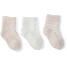 Load image into Gallery viewer, Barefoot Dreams CozyChic Lite Infant Socks, 3 Pack (3 Colors)
