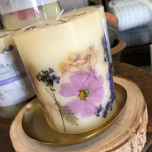 Load image into Gallery viewer, Roman Lavender Botanical Candle, 5.5"
