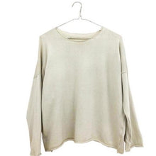 Load image into Gallery viewer, It Is Well LA Boxy Sweater, Natural
