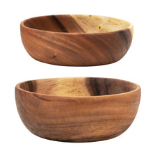 Load image into Gallery viewer, Set of Acacia Wood Bowls
