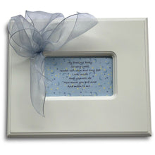 Load image into Gallery viewer, Baby Wooden Keepsake Box (Pink, Blue, or Grey Bow)
