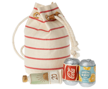 Load image into Gallery viewer, Maileg Beach Bag with Essentials
