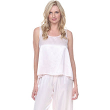 Load image into Gallery viewer, PJ Harlow Cece Satin Cami (Pearl, Morning Blue)
