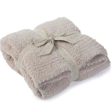 Load image into Gallery viewer, Barefoot Dreams CozyChic Throw (Grey, Pink, Stone, Cream)
