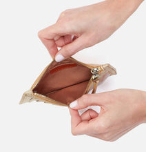 Load image into Gallery viewer, HOBO Carte Case Wallet, Gold Leaf
