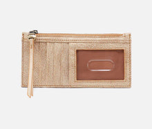 Load image into Gallery viewer, HOBO Carte Case Wallet, Gold Leaf
