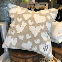 Load image into Gallery viewer, Hundred Hearts Linen Pillow
