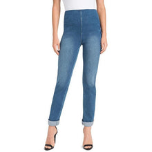 Load image into Gallery viewer, Boyfriend Jean Legging - Midwash Denim
